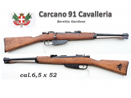 Fucile CARCANO 91 USATO454 calibro 6,5X52 USATO prezzo