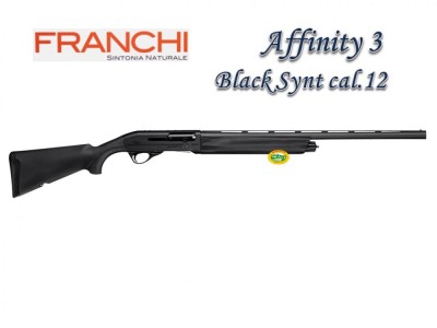 FRANCHI AFFINITY 3 BLACK SYNT cal.12 canna 66 cm