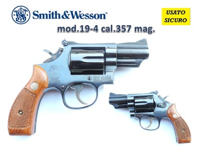 SMITH & WESSON mod.19-4 cal.357 mag - occasione