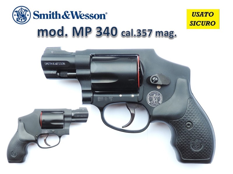 SMITH &amp; WESSON MP 340 occasione cal.357 mag. R.17028